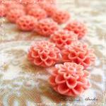 6 Resin Chrysanthemum Flowe..