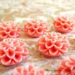 6 Resin Chrysanthemum Flowe..