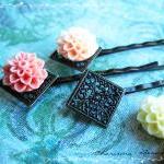 12 Filigree Bobby Pins Hair..