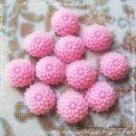 24 Resin Chrysanthemum Mum Flower Cabochons Accessory 10x4.5mm